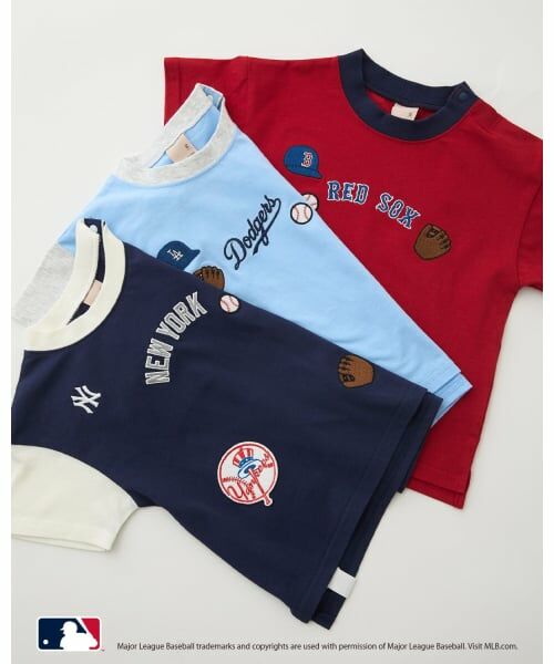 petit main / プティマイン Tシャツ | 【MLB】ワッペンTシャツ | 詳細20