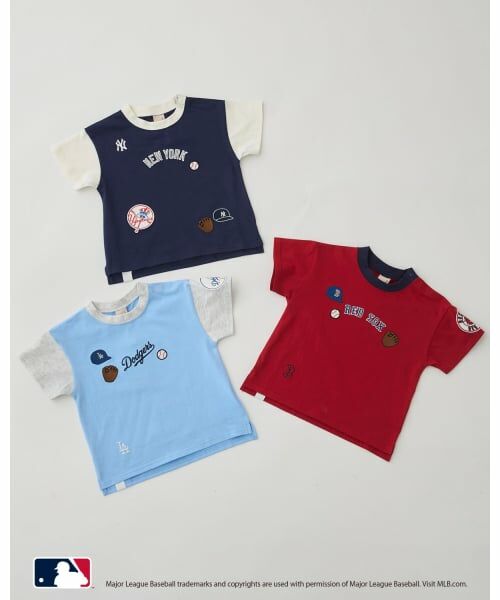 petit main / プティマイン Tシャツ | 【MLB】ワッペンTシャツ | 詳細22