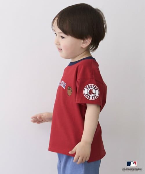 petit main / プティマイン Tシャツ | 【MLB】ワッペンTシャツ | 詳細3