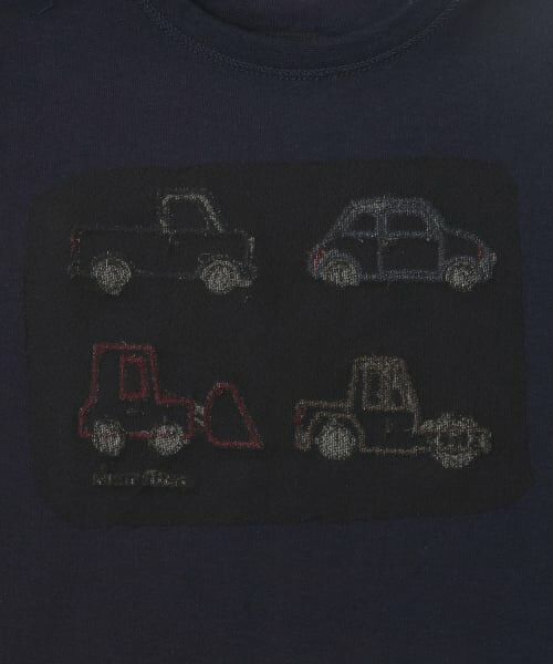 petit main / プティマイン Tシャツ | 【リンク】ヨット/車アップリケ半袖Tシャツ | 詳細27