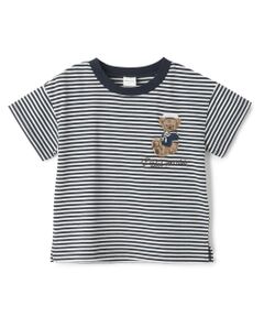 petit main / プティマイン Tシャツ | くまマリン半袖Tシャツ