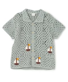 petit main / プティマイン ニット・セーター | クロシェ開衿シャツ