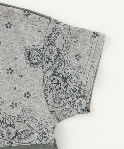 petit main / プティマイン Tシャツ | パッチワーク半袖Tシャツ | 詳細3