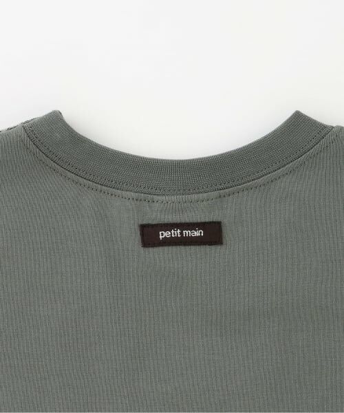 petit main / プティマイン Tシャツ | パッチワーク半袖Tシャツ | 詳細5