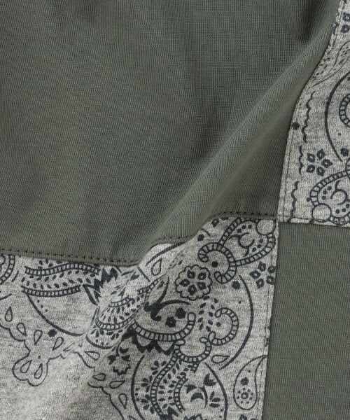 petit main / プティマイン Tシャツ | パッチワーク半袖Tシャツ | 詳細9