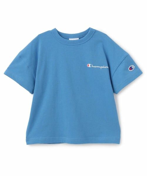 petit main / プティマイン Tシャツ | 【チャンピオン】ルーズフィット半袖T(ライト ブルー)