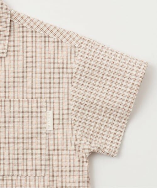 petit main / プティマイン シャツ・ブラウス | チェック布帛セットアップ | 詳細4