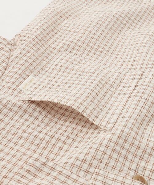 petit main / プティマイン シャツ・ブラウス | チェック布帛セットアップ | 詳細5