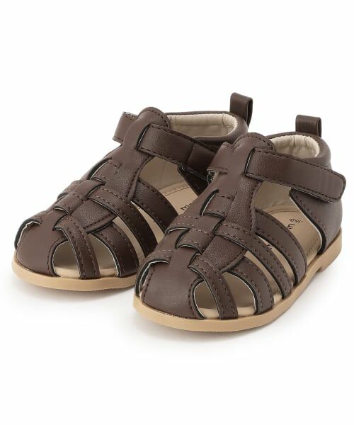 petit main / プティマイン サンダル | グルカサンダル（コゲ茶）