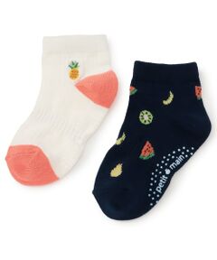 petit main / プティマイン ソックス | BOY吸水速乾ソックス2P