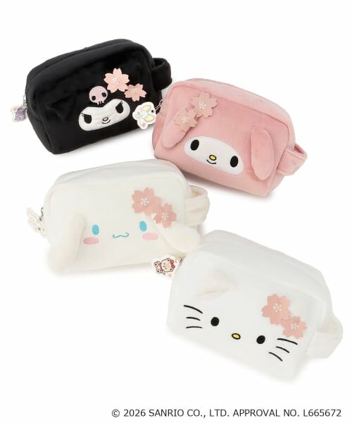 petit main / プティマイン ポーチ | 【サンリオキャラクターズ】お顔ポーチ/LG | 詳細8