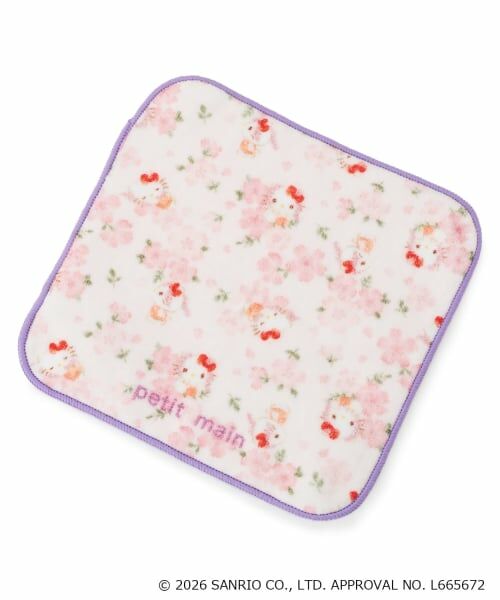 petit main / プティマイン ハンカチ | 【サンリオキャラクターズ】ハンカチ（ピンク）
