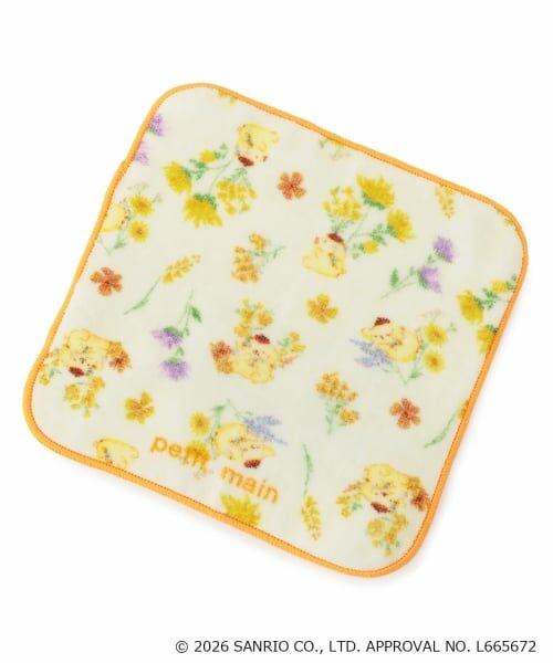 petit main / プティマイン ハンカチ | 【サンリオキャラクターズ】ハンカチ（黄）