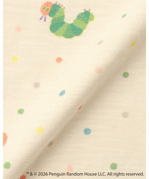 petit main / プティマイン ロンパース | 【はらぺこあおむし】総柄2WAYオール | 詳細11