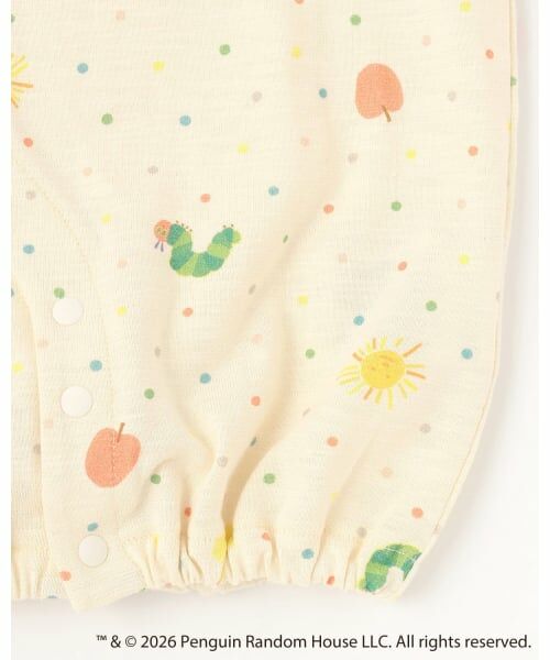 petit main / プティマイン ロンパース | 【はらぺこあおむし】総柄2WAYオール | 詳細8