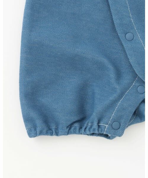 petit main / プティマイン ロンパース | 【はらぺこあおむし】サロペ風カバーオール | 詳細10