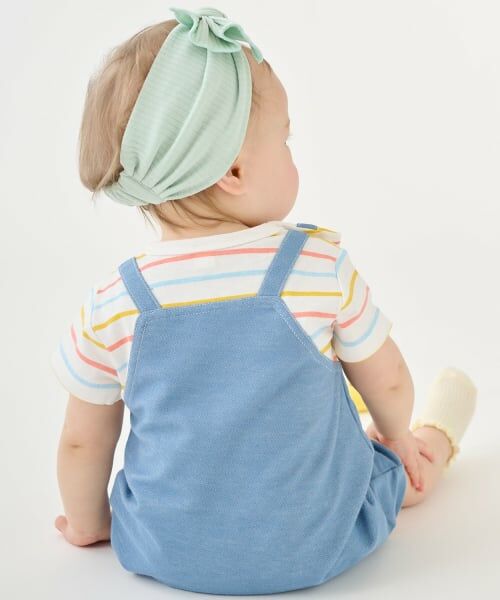 petit main / プティマイン ロンパース | 【はらぺこあおむし】サロペ風カバーオール | 詳細2