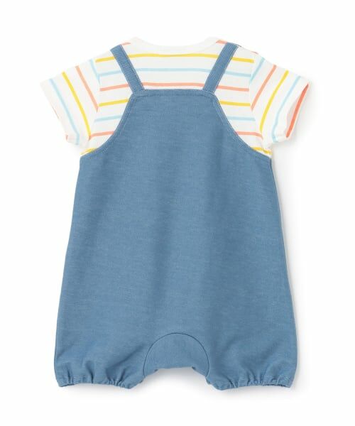 petit main / プティマイン ロンパース | 【はらぺこあおむし】サロペ風カバーオール | 詳細6