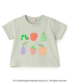 petit main / プティマイン ベビー・キッズウエア | 【はらぺこあおむし】フルーツアップリケ半袖Tシャツ