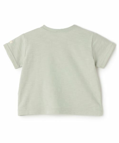 petit main / プティマイン ベビー・キッズウエア | 【はらぺこあおむし】フルーツアップリケ半袖Tシャツ | 詳細5