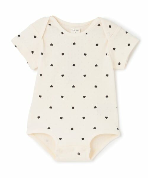 petit main / プティマイン ロンパース | 半袖ロンパース(オフ ホワイト)