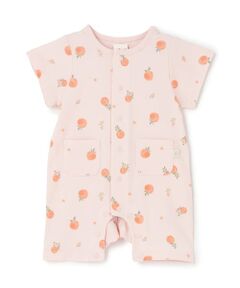 petit main / プティマイン ロンパース | 半袖カバーオール