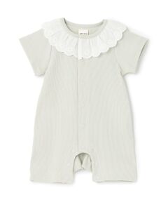 petit main / プティマイン ロンパース | 半袖カバーオール