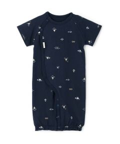 petit main / プティマイン ロンパース | 半袖2WAYオール