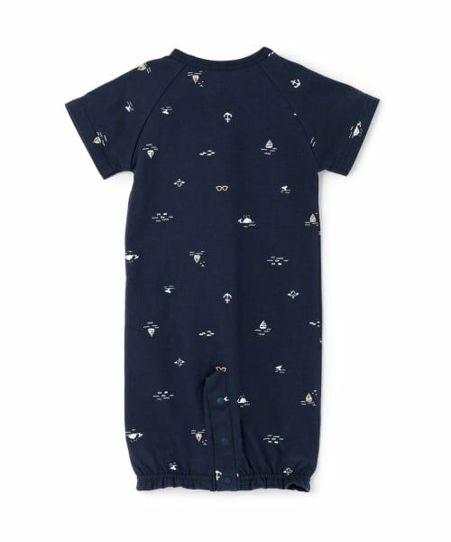 petit main / プティマイン ロンパース | 半袖2WAYオール | 詳細1