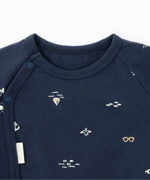 petit main / プティマイン ロンパース | 半袖2WAYオール | 詳細3