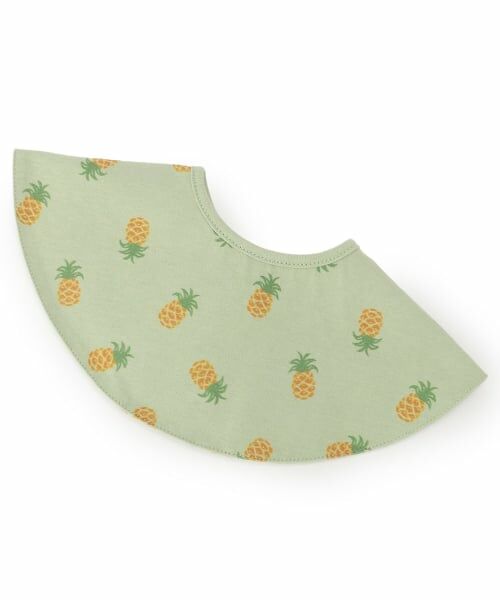 petit main / プティマイン スタイ・ビブ | 【プティプラ】スタイ（ライト グリーン）