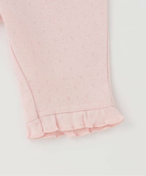 petit main / プティマイン ベビー・キッズウエア | 【プティプラ】裾フリル7分丈レギンス | 詳細3