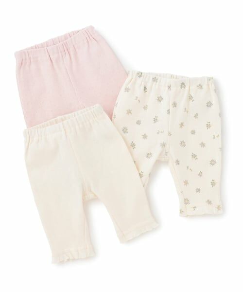 petit main / プティマイン ベビー・キッズウエア | 【プティプラ】裾フリル7分丈レギンス | 詳細6