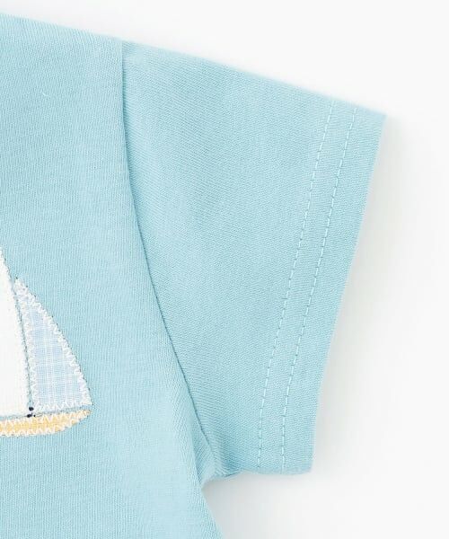 petit main / プティマイン ロンパース | 【リンク】アップリケカバーオール | 詳細10