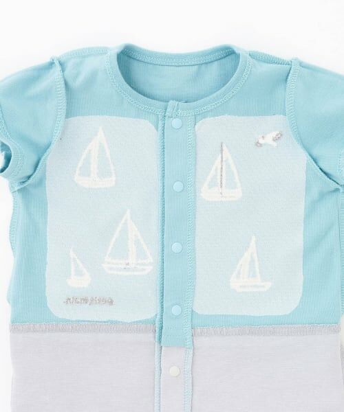 petit main / プティマイン ロンパース | 【リンク】アップリケカバーオール | 詳細13