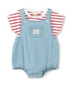 petit main / プティマイン ベビー・キッズウエア | サロペットセットアップ