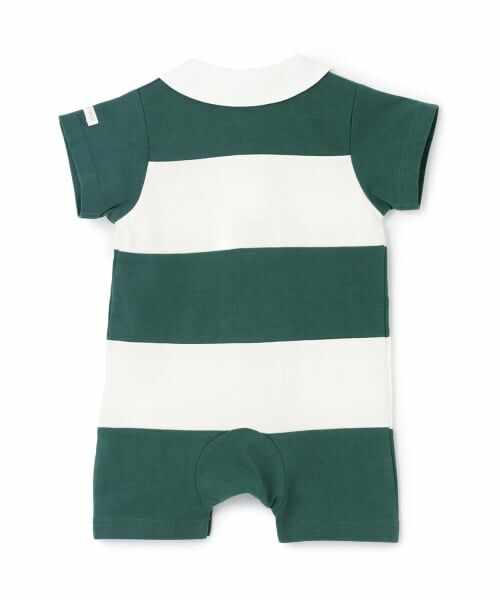 petit main / プティマイン ロンパース | 切り替えラガーカバーオール | 詳細1