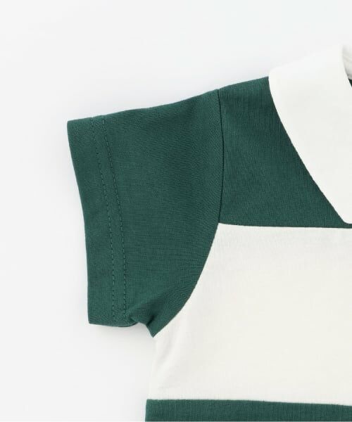 petit main / プティマイン ロンパース | 切り替えラガーカバーオール | 詳細3