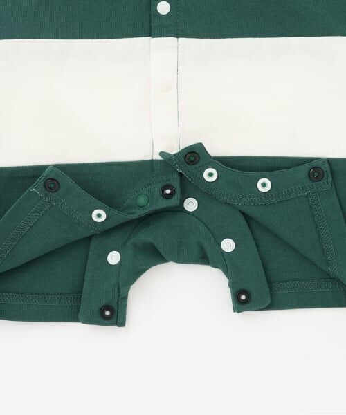 petit main / プティマイン ロンパース | 切り替えラガーカバーオール | 詳細6