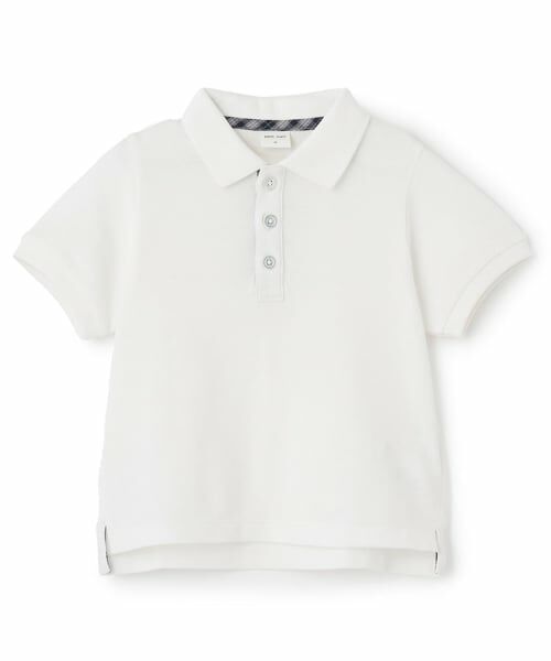 petit main / プティマイン シャツ・ブラウス | ポロシャツ(オフ ホワイト)