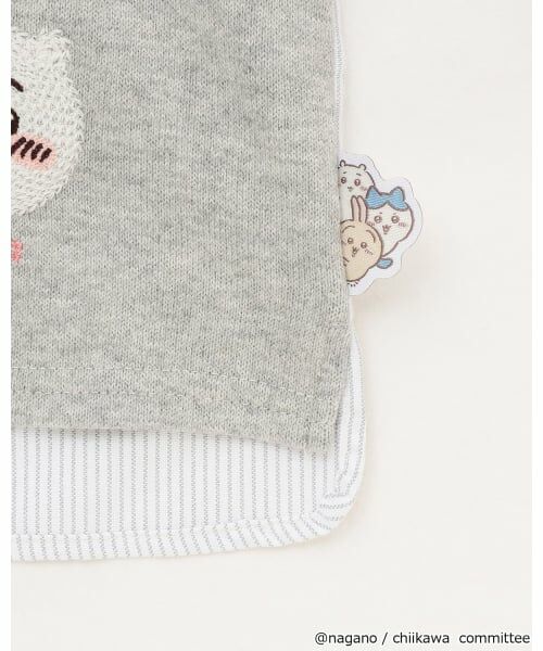 petit main / プティマイン Tシャツ | 【アニメちいかわ】お顔モチーフ長袖Tシャツ | 詳細19