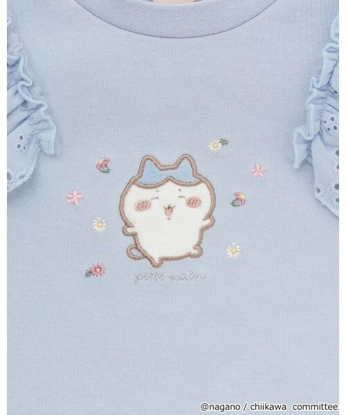 petit main / プティマイン Tシャツ | 【アニメちいかわ】肩フリル長袖Tシャツ | 詳細12
