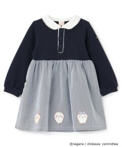 petit main / プティマイン ミニ丈・ひざ丈ワンピース | 【ちいかわ】ドッキングワンピース