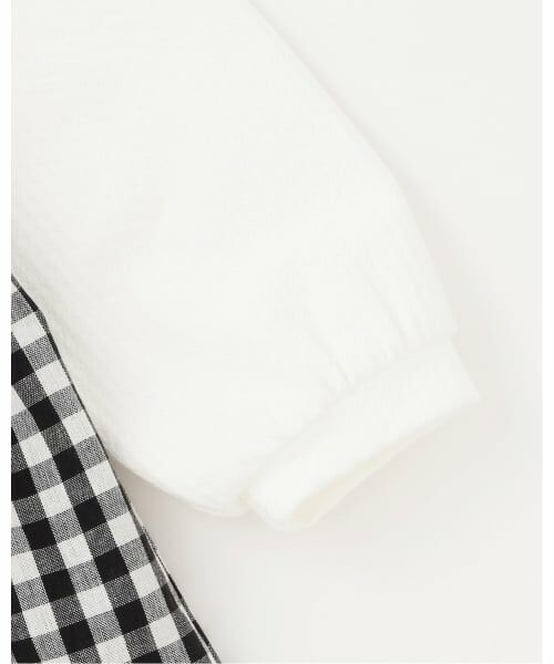 petit main / プティマイン ミニ丈・ひざ丈ワンピース | 【ちいかわ】ドッキングワンピース | 詳細4