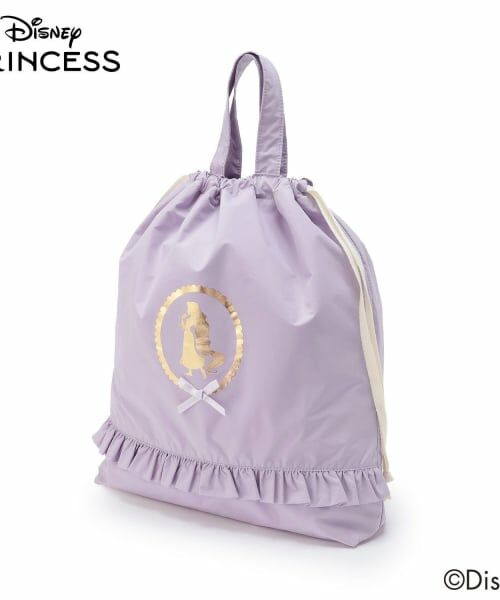 petit main / プティマイン ポーチ | 【Disney】お着替え巾着（ラベンダー）