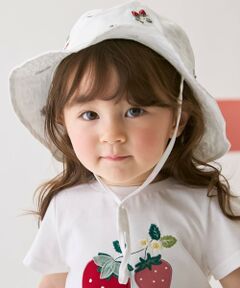 petit main / プティマイン ハット | 【遮熱】刺しゅうバケットハット