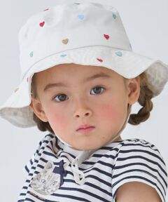 petit main / プティマイン ハット | 【遮熱】刺しゅうバケットハット