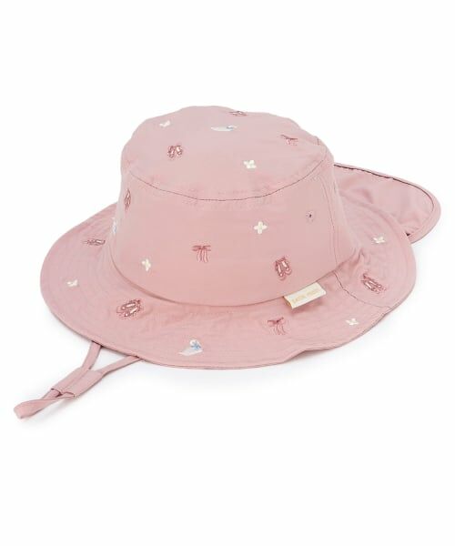 petit main / プティマイン ハット | 【遮熱】刺しゅうバケットハット | 詳細11