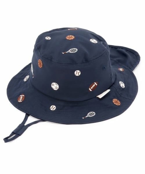 petit main / プティマイン ハット | 【遮熱】刺しゅうバケットハット | 詳細13