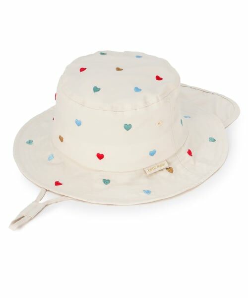 petit main / プティマイン ハット | 【遮熱】刺しゅうバケットハット | 詳細15
